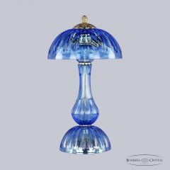 Интерьерная настольная лампа 1371 1371L/3/25 G Aquamarine/M-1H